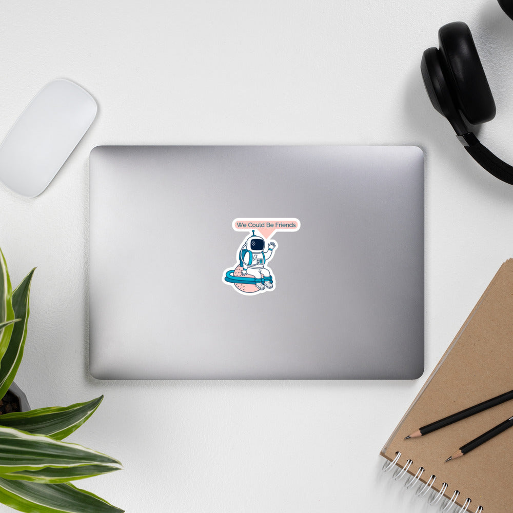 Bubble-free stickers, Astronaut
