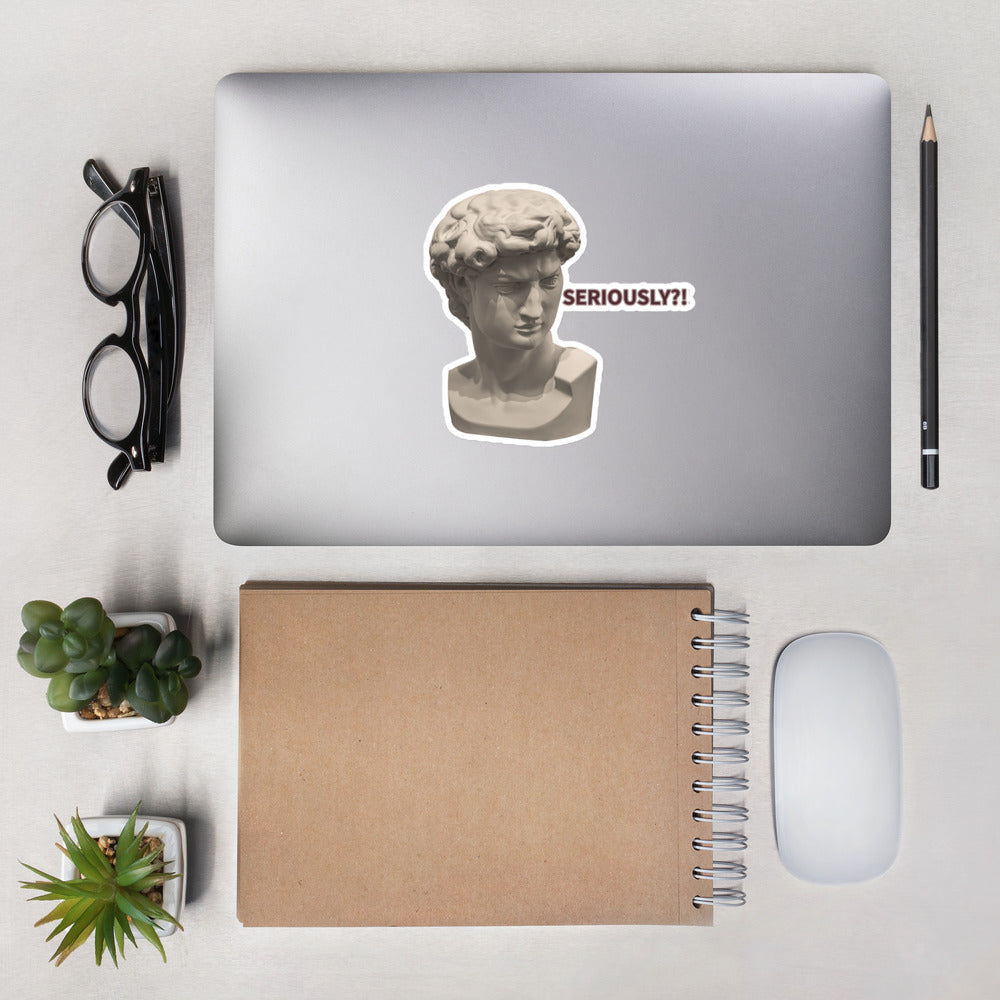 Bubble-free stickers, Sculpture