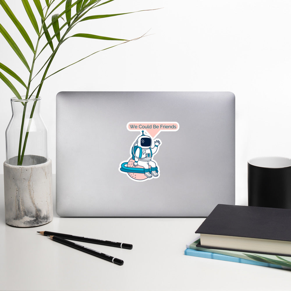 Bubble-free stickers, Astronaut