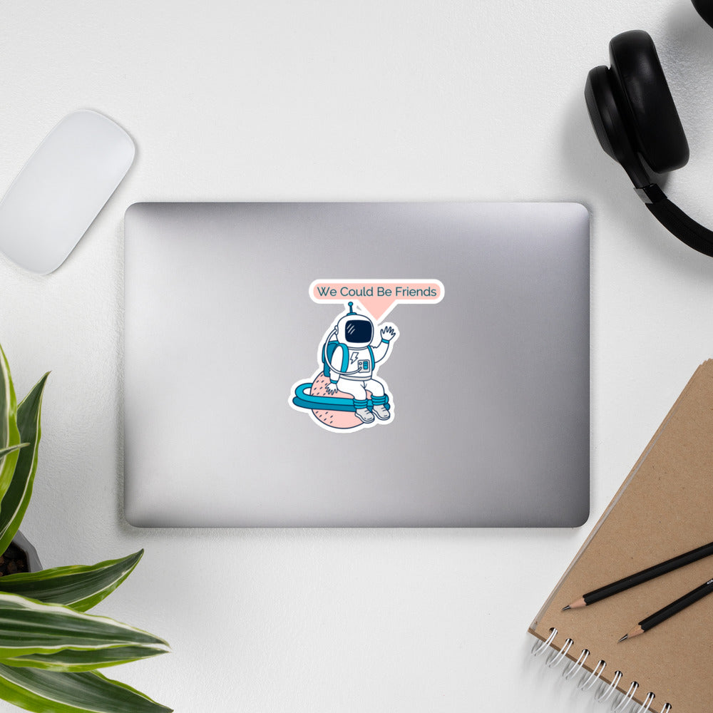 Bubble-free stickers, Astronaut