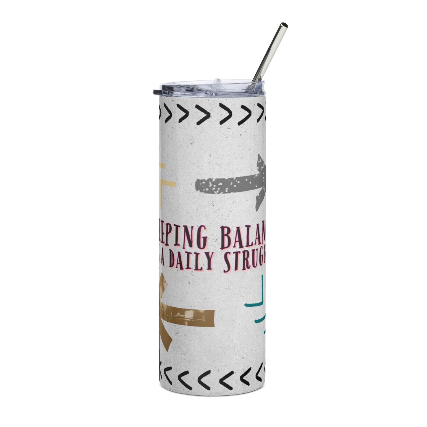 Stainless steel tumbler, Balance