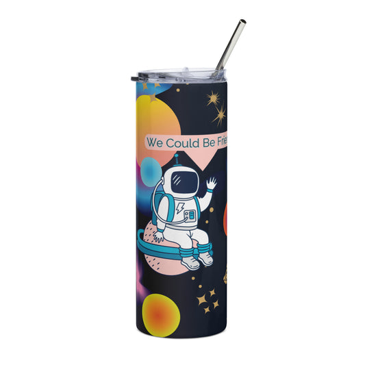 Stainless steel tumbler, Astronaut