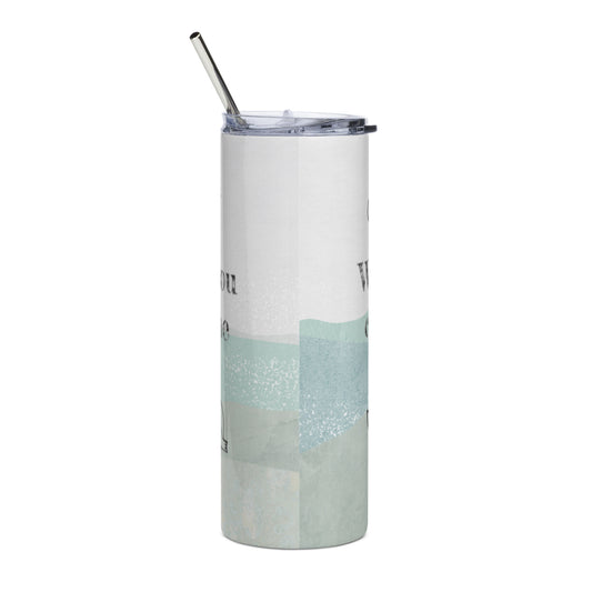 Stainless steel tumbler, Little Birds