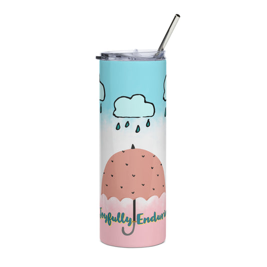 Stainless steel tumbler, Umbrella