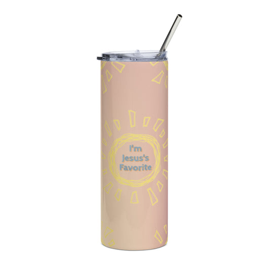Stainless steel tumbler, Sun