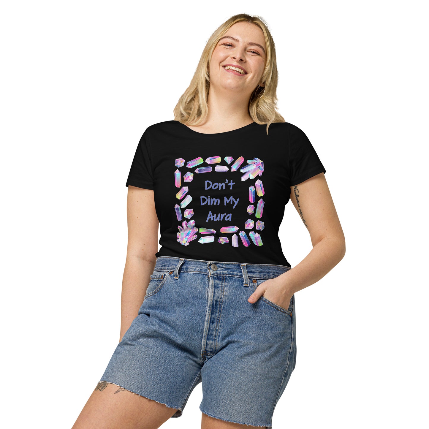 Women’s basic organic t-shirt, Aura