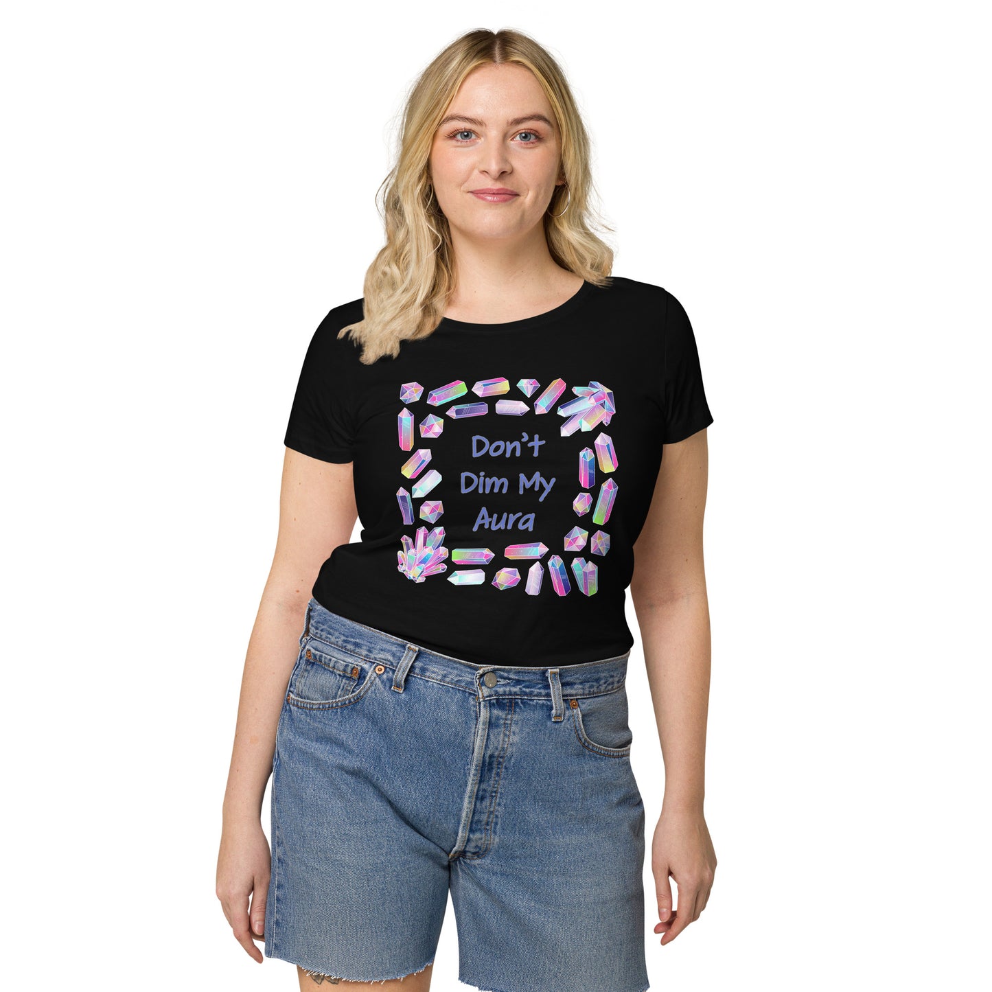 Women’s basic organic t-shirt, Aura