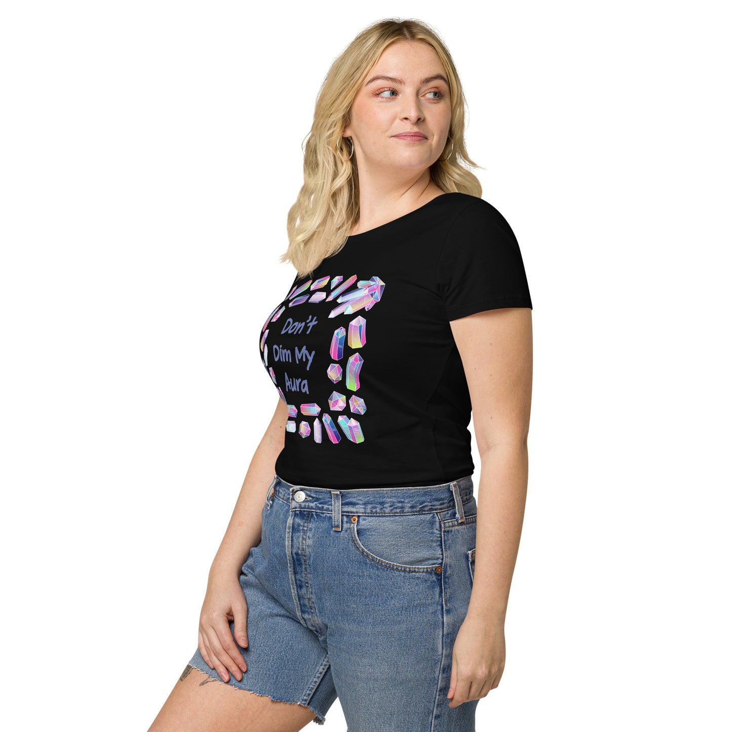 Women’s basic organic t-shirt, Aura