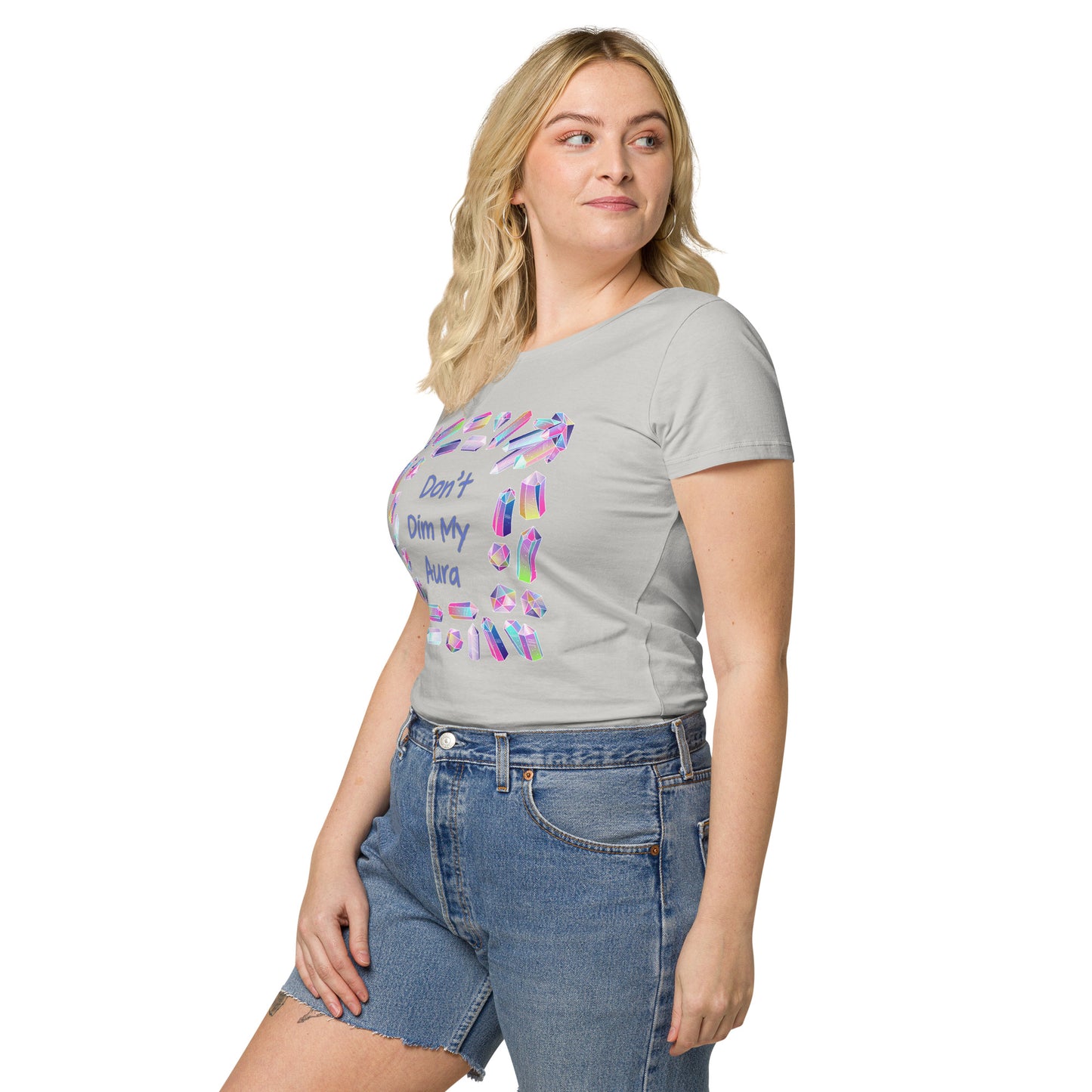 Women’s basic organic t-shirt, Aura