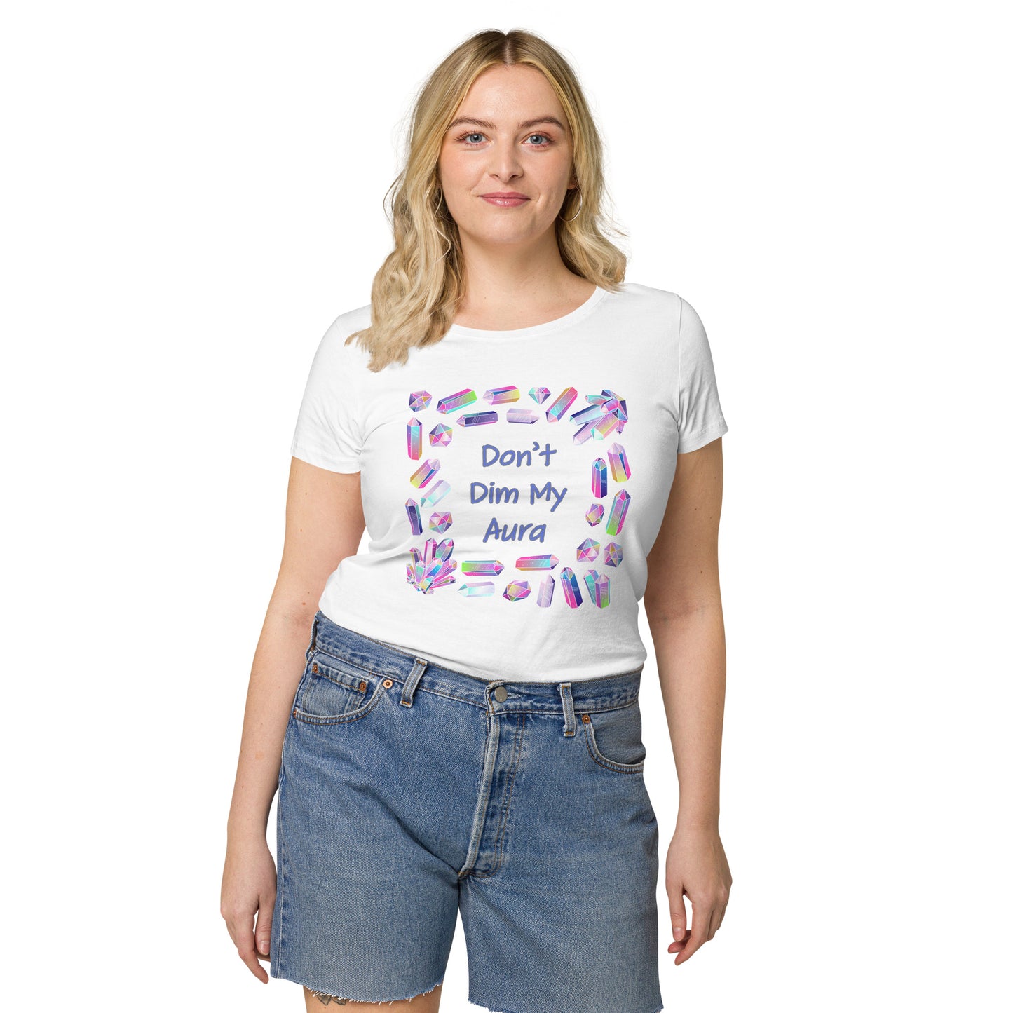 Women’s basic organic t-shirt, Aura
