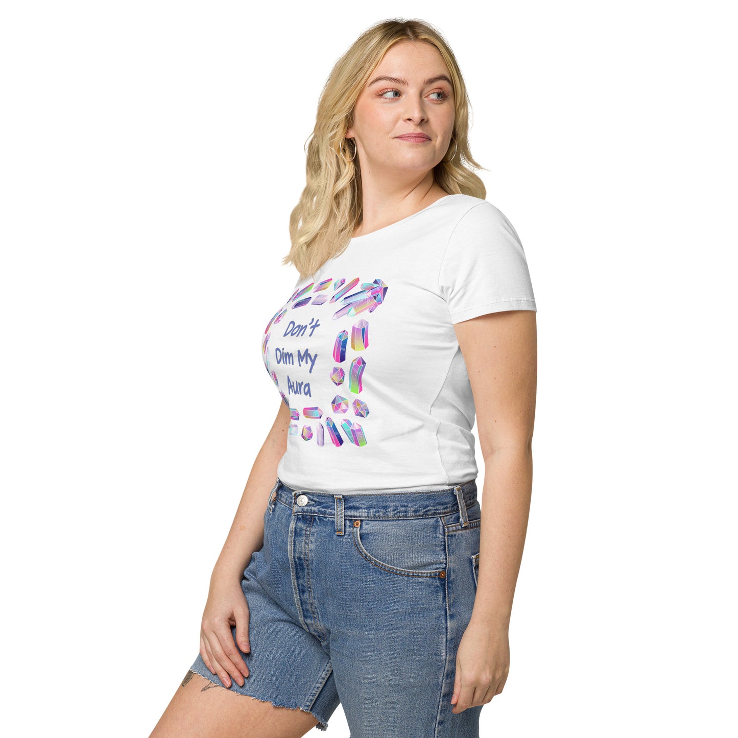 Women’s basic organic t-shirt, Aura