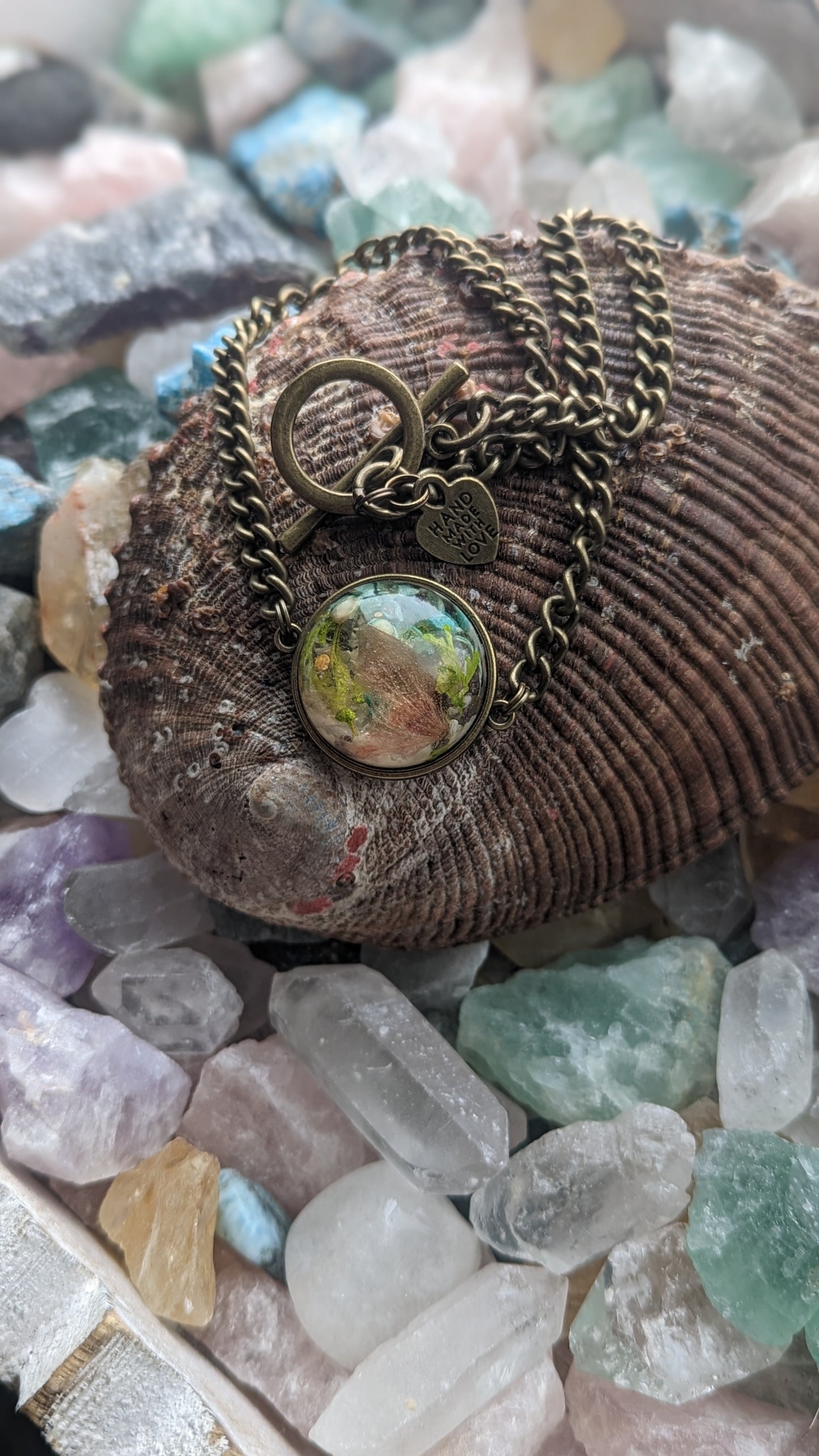 Antique bronze chocker